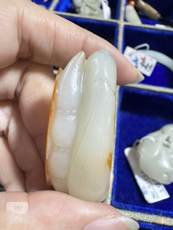 清 洒金皮玉蝉 - 图4
